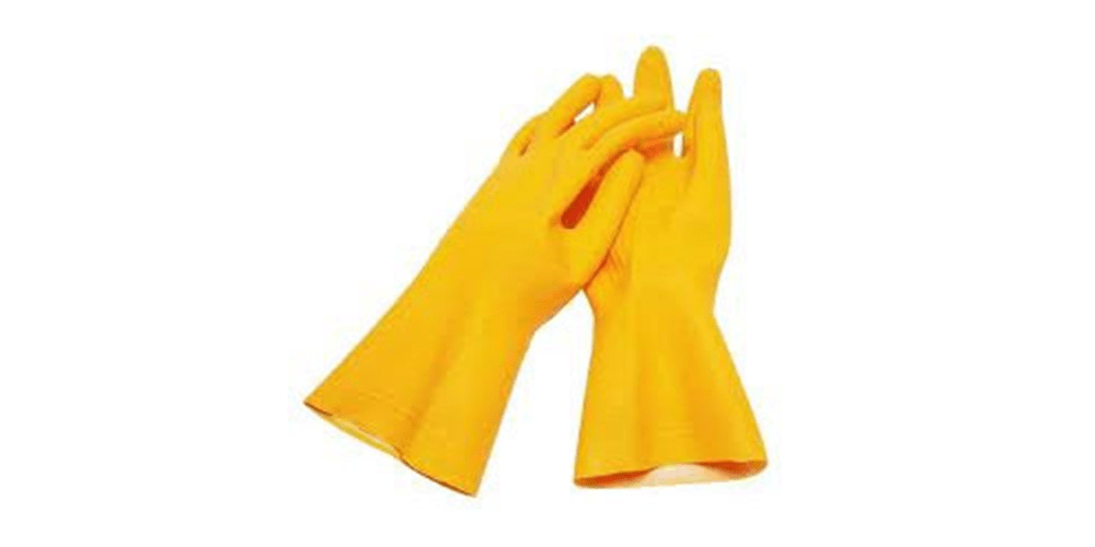 Rubber Safety Hand Gloves